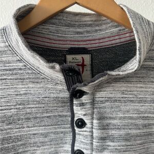 Men's Relwen Gray Henley Shirt